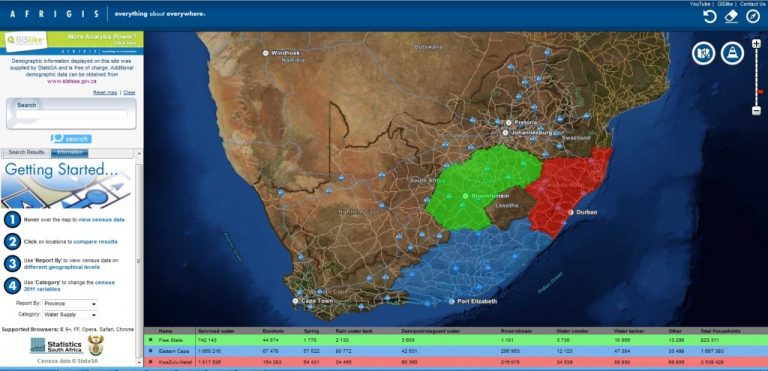 AfriGIS launches Census Portal – www.census2011.co.za