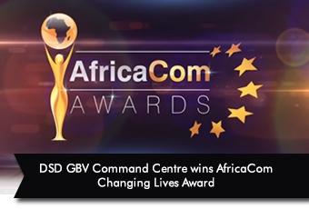DSD GBV Command Centre wins AfricaCom Changing Lives Award