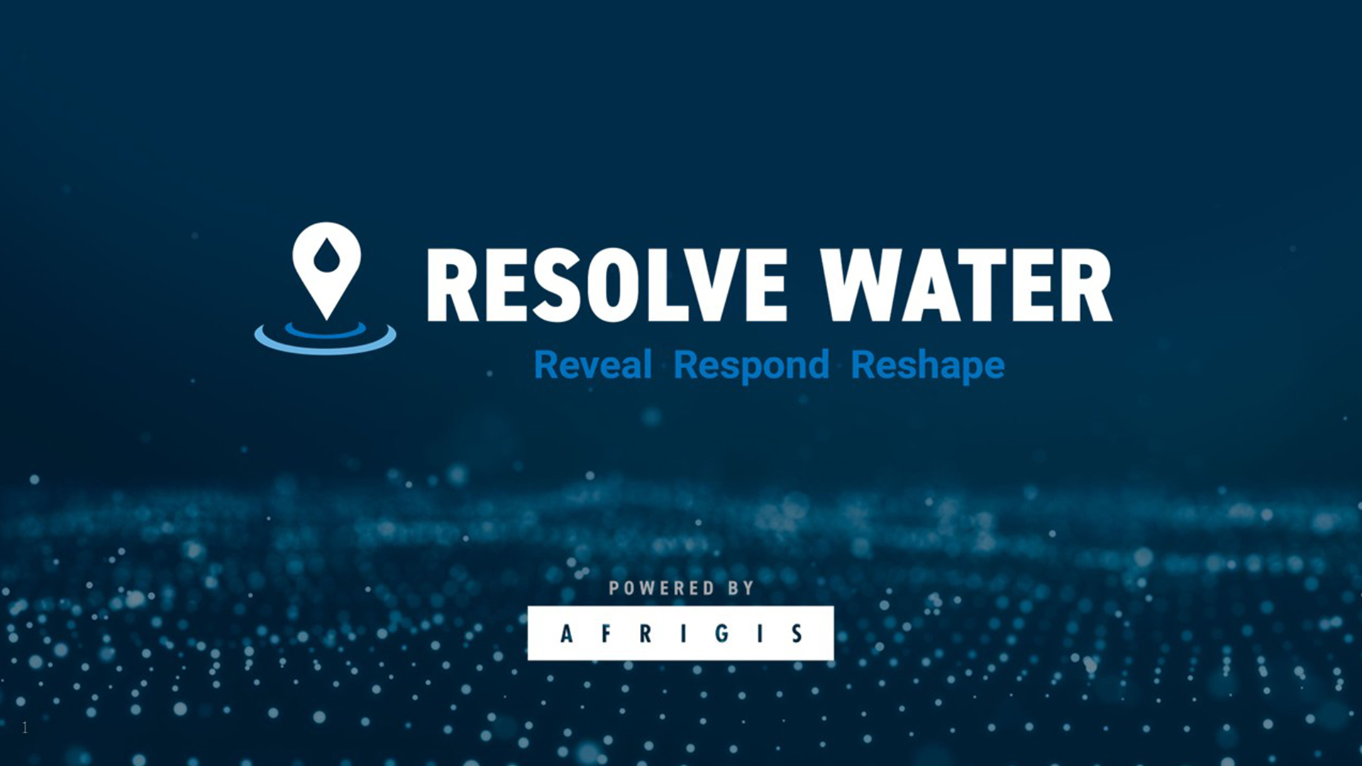 AfriGIS Launches Resolve Water