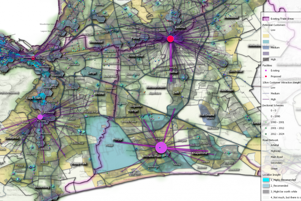 trade Area analysis Map trade Area analysis Map